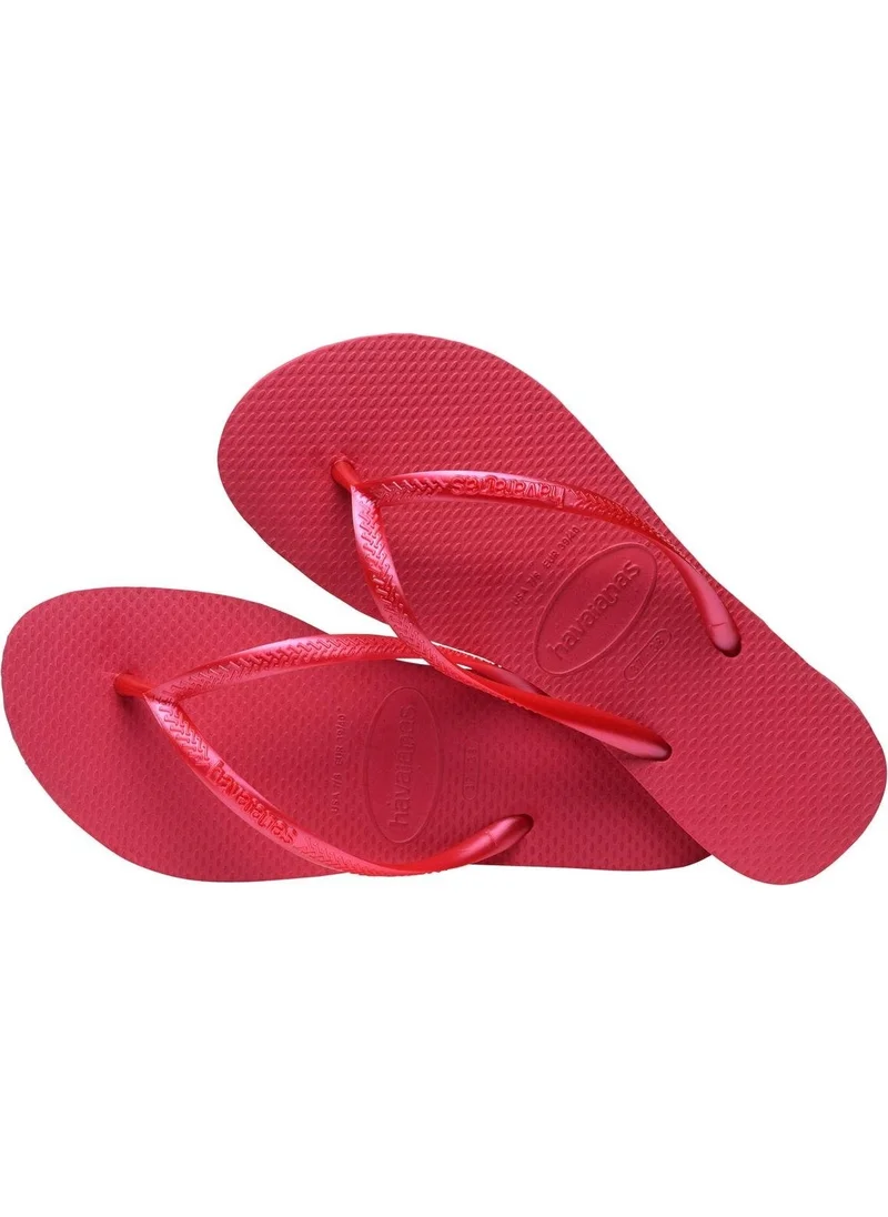 havaianas Slim Pink Fever Pink Women's Slippers