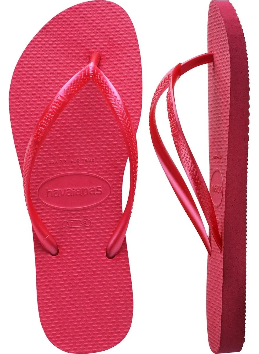 havaianas Slim Pink Fever Pink Women's Slippers