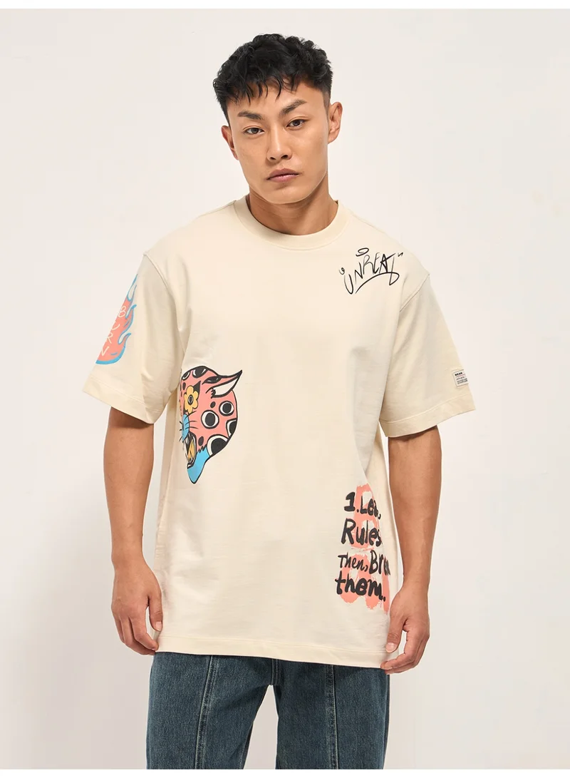 THE BEAR HOUSE  Men’s Short Sleeve T-Shirt | Casual, Comfortable & Stylish Everyday Wear | Perfect for Work, Travel, or Relaxed Outfits | Versatile All-Season Essential for Any Occasion for Men | Best Price UAE