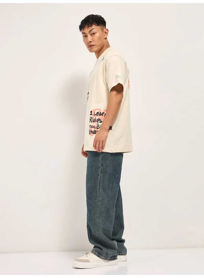 THE BEAR HOUSE  Men’s Short Sleeve T-Shirt | Casual, Comfortable & Stylish Everyday Wear | Perfect for Work, Travel, or Relaxed Outfits | Versatile All-Season Essential for Any Occasion for Men | Best Price UAE