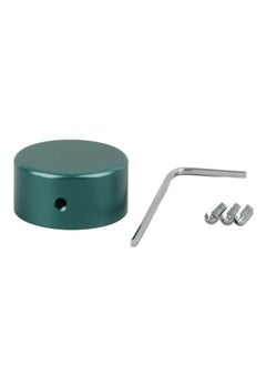 Thoraya Guitar Effect Pedal Topper Aluminum Modern Guitar Footswitch Topper Replacement with Wrench Green  - Image 1