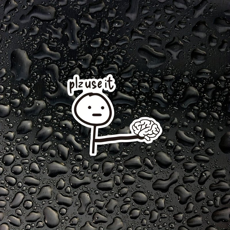 3 Inch Vinyl Sticker Set Of 3 Funny And Relatable Design For Car Bumper Laptop Water Bottle Desk Humor Lovers Students Tech Enthusiasts - Image 2