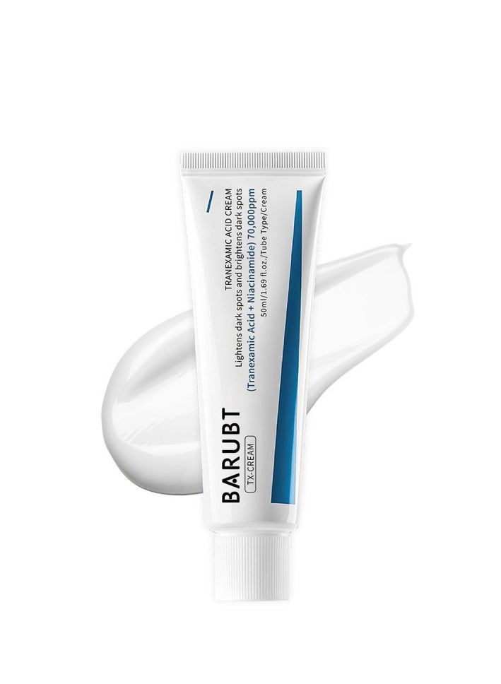 BARUBT TX Tranexamic Acid CREAM | Skin freckle Cream, Blemishes, Anti-pigmetation skin care | Korean Cosmetics | 1.7 fl oz (50 ml) - Image 1