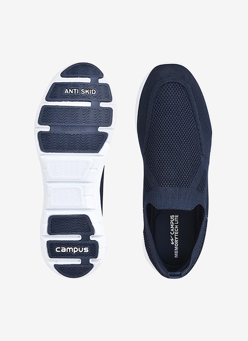 CAMPUS Men Imagine Memory Foam Slip-On Walking Shoes-Blue - Image 3