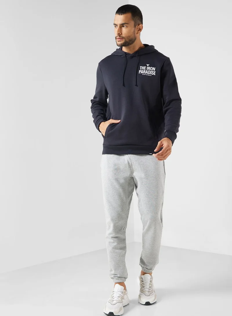 UNDER ARMOUR Project Rock Rival Fleece Hoodie