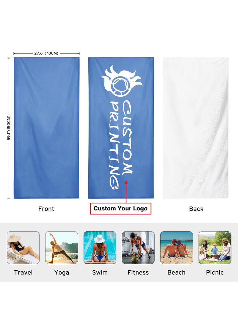 general Microfiber Quick-drying Single-sided Printed Beach Swimming Holiday Beach Towel - Image 1