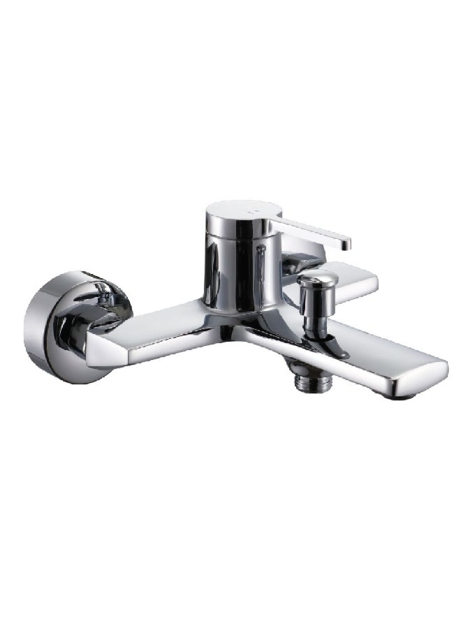 Durable Modern Design Single Handle Solid Brass Bath Mixer Chrome 1 x 1 x 1 cm JS-622603