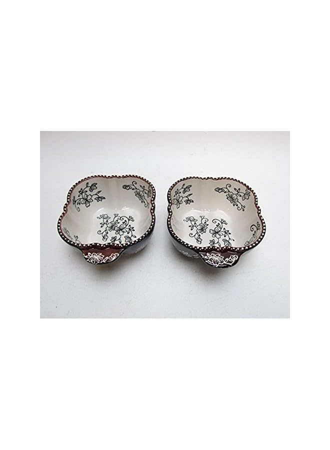 مجموعة أدوات الخبز، طقم من 2 طقم شوربة وساندويتش مربع - أزرق - Image 2