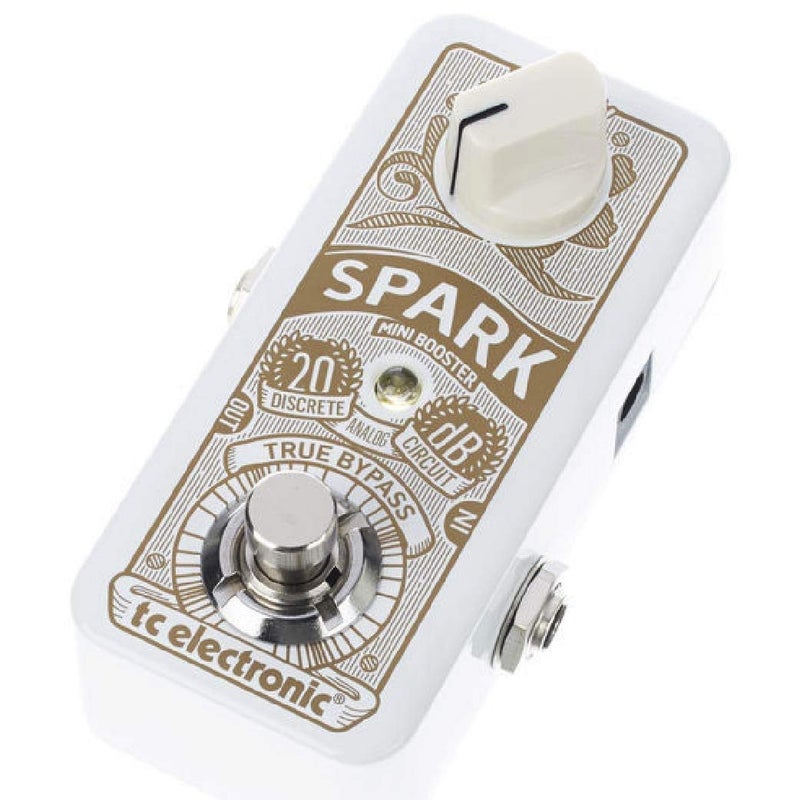 TC Electronic SPARK MINI BOOSTER دواسة تعزيز فائقة الصغر مع تبديل PrimeTime وتصميم كامل التناظرية - Image 1