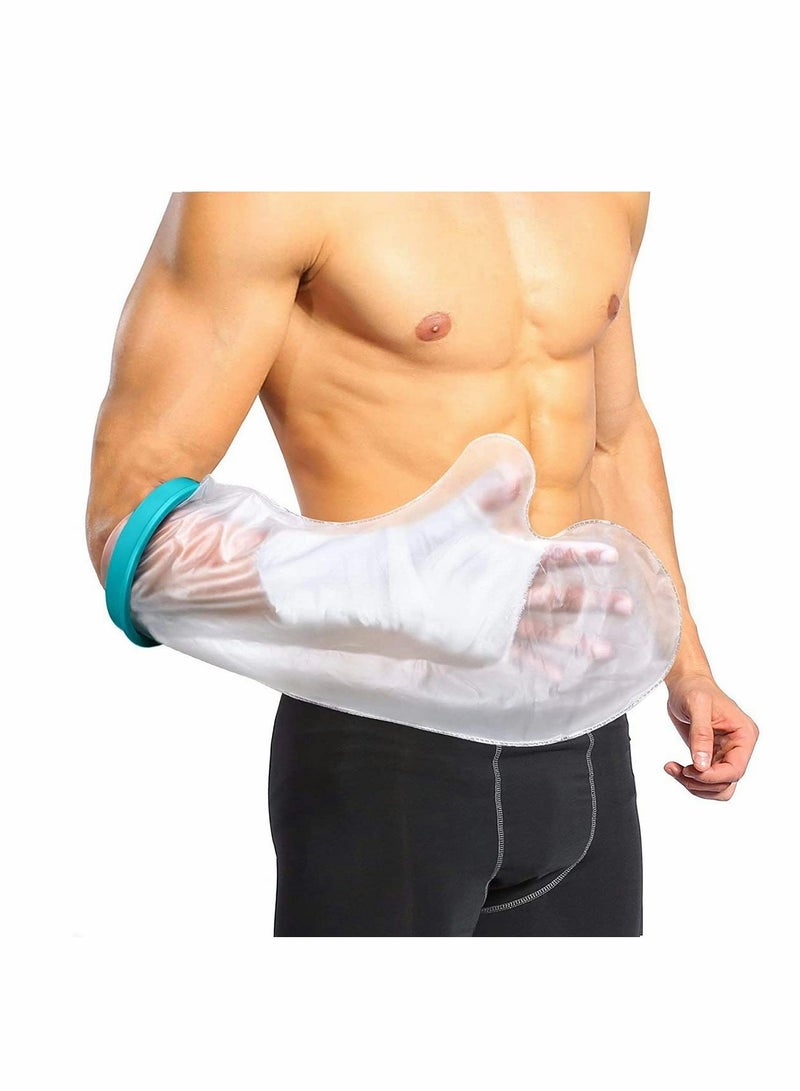 SOLARAE Waterproof Cover for Plaster Cast Arm, Swim, Shower Bathe Watertight Protector, Child Medium Adult Arm Bag - Image 2