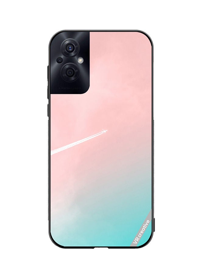 VR CREATIVE Protective Case Cover For Oppo Reno8 Z Aero Pink Design Multicolour - Image 1