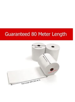 Generic Set Of 10 Thermal POS Paper Rolls  - Image 2