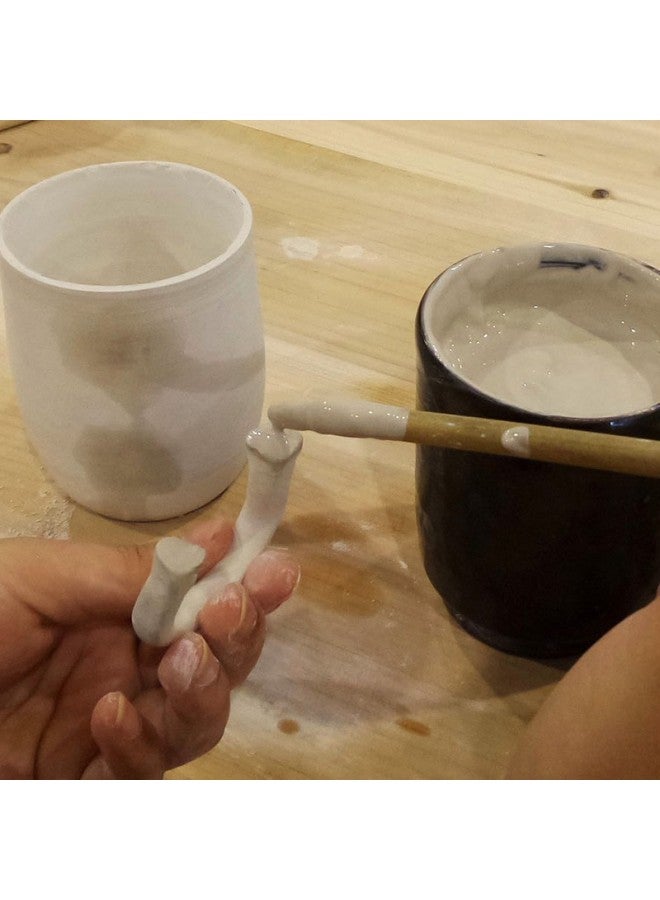 Liuliuxing Pottery Joint Mud Clay Mud Porcelain Mud Clay Clay Pottery Bar Mud Blank Joint Use-Color:3d Printing Special White Mud【 1kg 】  - Image 5