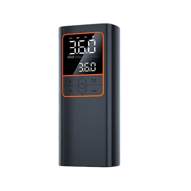 CM Portable Car Air Pump, High-Power Electric Tire Inflator with LED Light & USB  Charging - Image 5