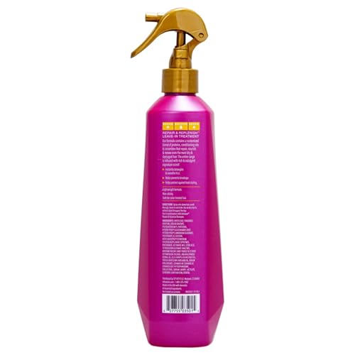 Infusium Repair and Replenish Leave-In Treatment - Hair Spray with Niacinamide, Argan Oil, and Ceramides - Strengthens and Nourishes - 11 oz - Image 2