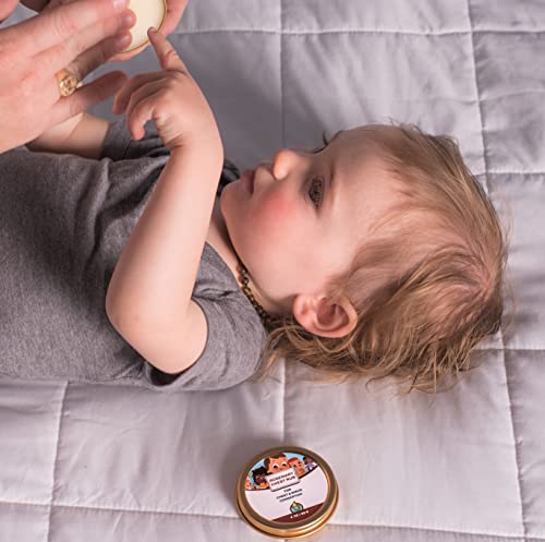 Punkin Butt Baby Chest Rub with Rosemary All Natural with Organic Chamomile and Mullein Safe for Infants 2 oz - Image 5