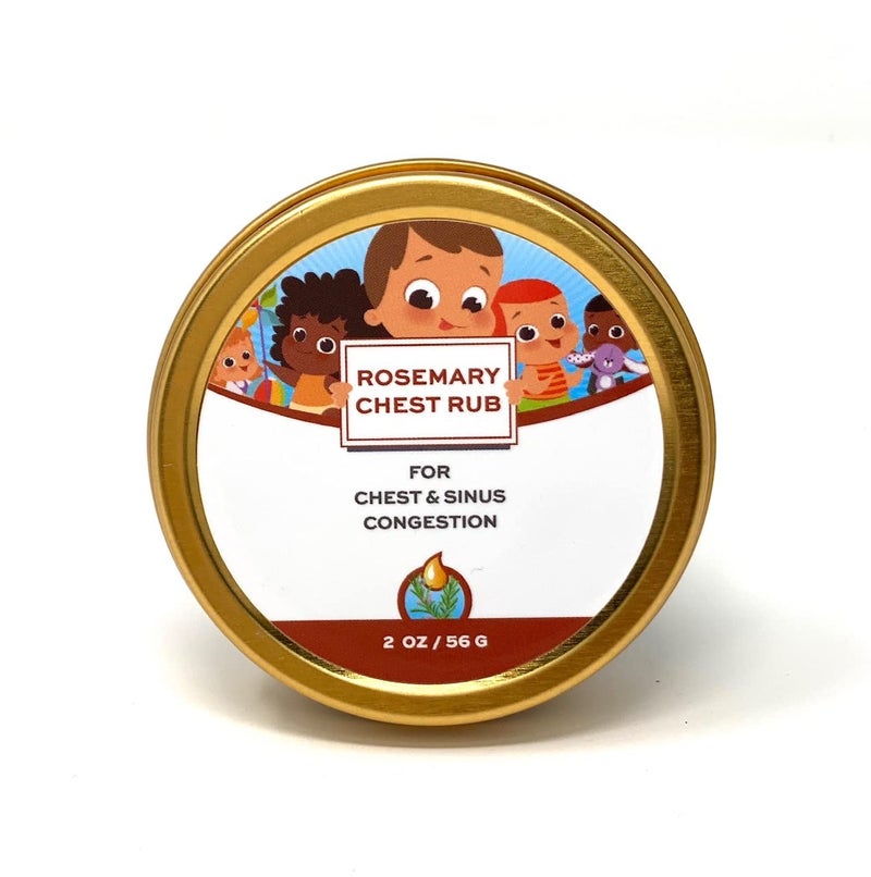 Punkin Butt Baby Chest Rub with Rosemary All Natural with Organic Chamomile and Mullein Safe for Infants 2 oz - Image 3