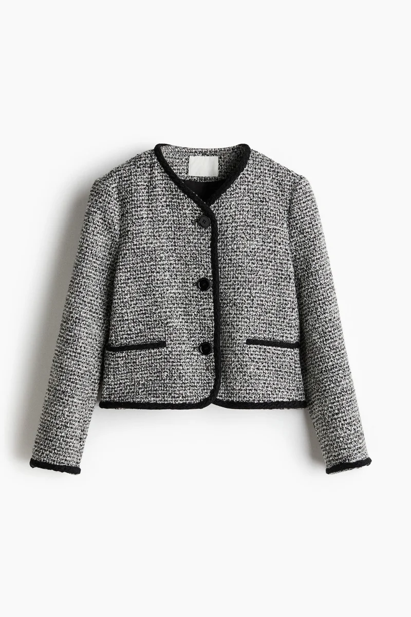 اتش اند ام Bouclé jacket