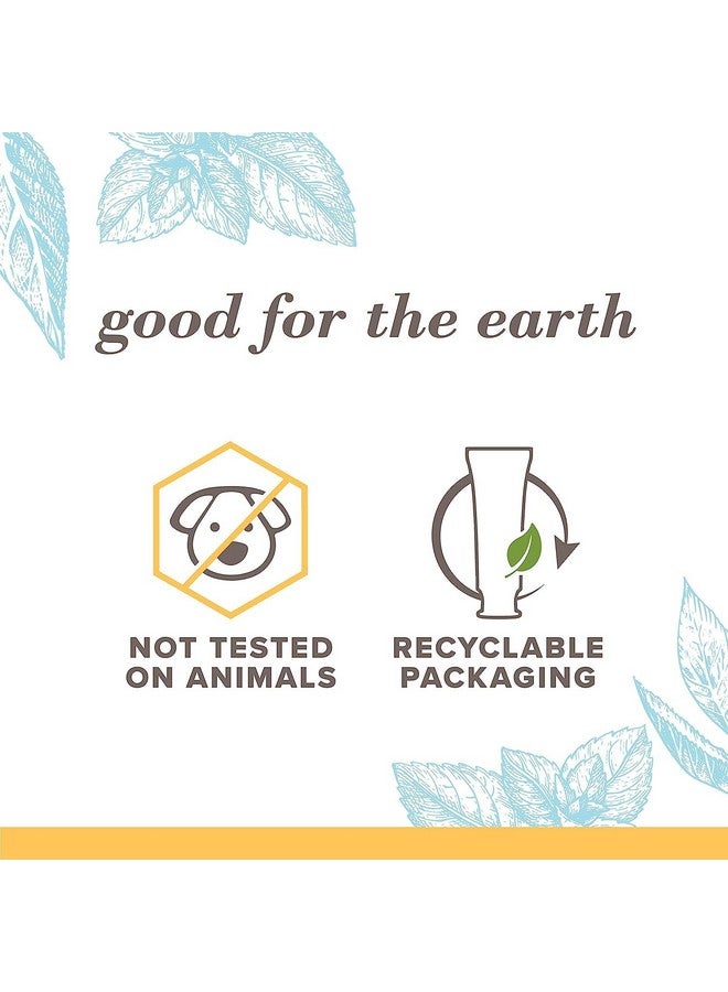 Burt's Bees Extra White Toothpaste, Fluoride Toothpaste, Natural Flavor, Mountain Mint, 4.7 oz, Pack of 3 - Image 4