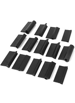 14PCS Contour Sanding Pads Dura Block Sanding Blocks Profile Sanding Blocks, Sanding Block Rubber Sandpaper Mat Flexible Contour Polishing Pad Woodworking Tools