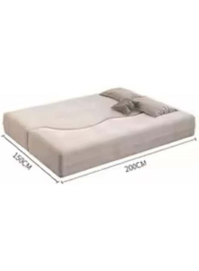 أريكة سرير قابلة للطي بتصميم منحني عصري - Image 3