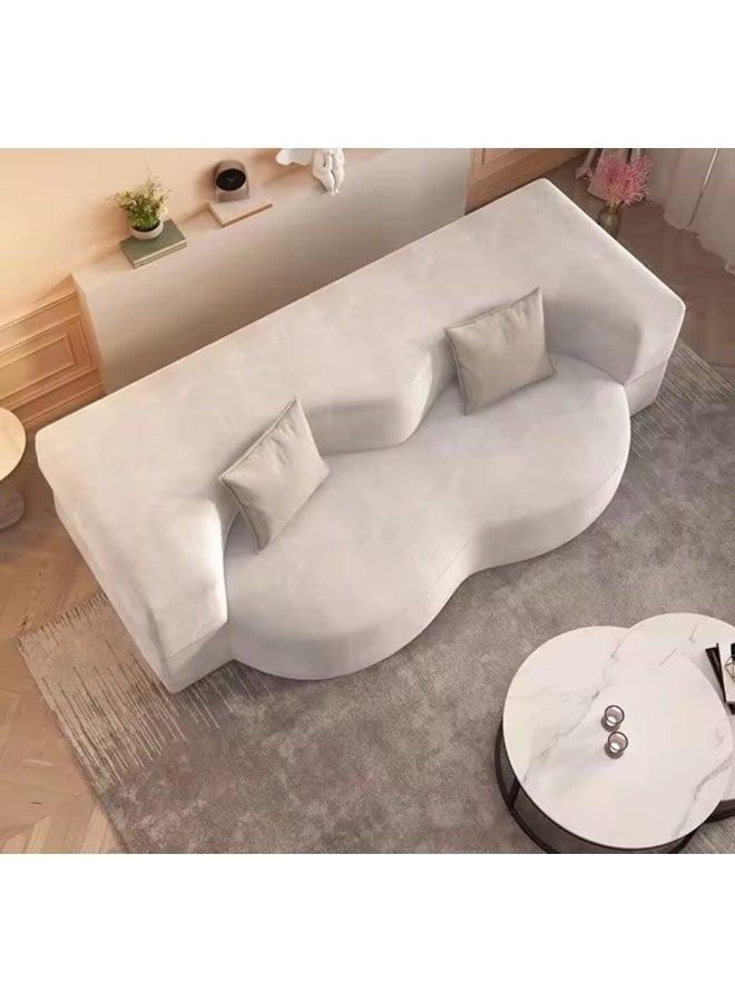 أريكة سرير قابلة للطي بتصميم منحني عصري - Image 4