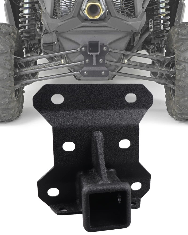 Chelhead Maverick X3 Hitch 2 HeavyDuty UTV Rear Hitch Receiver Hitch Plate Fits Standard 2 inch Attachments Compatible with 20172022 Can Am Maverick X3 Accessories Hitch