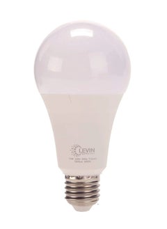 Levin Germany Levin A-Bulb 15W 3000K Daylight LED Bulb E27 220-240V IP20 220° Ø70 x L136, Flicker Free Non-Dimmable, Frosted Finish, Suitable for Residential & Commercial Application  - Image 1