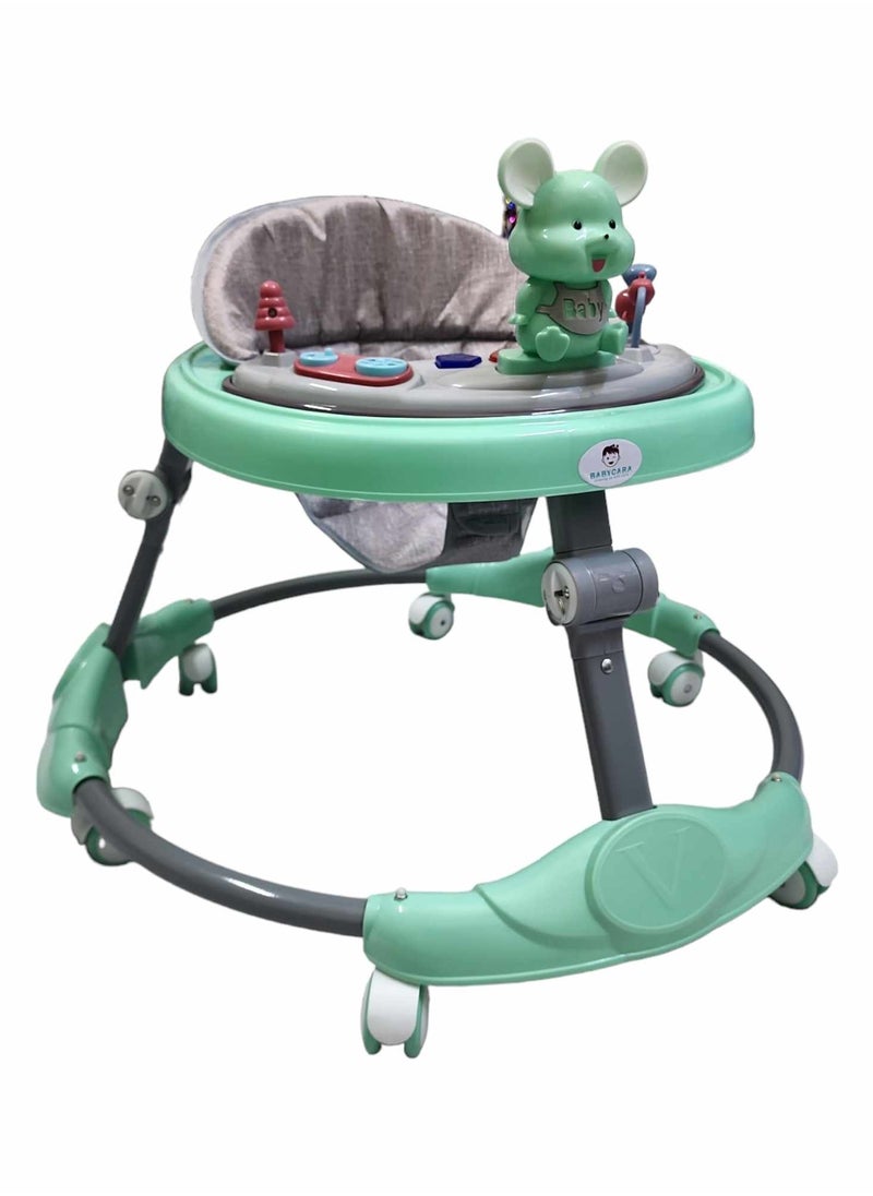 BABYCARA Baby Walker Multifunctional Anti-Rollover Anti-O Folding 6-18 Months  - Image 1