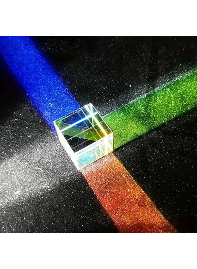 1pc X Cube Prism For RGB Spectral Separation Glass Fiber - Image 1
