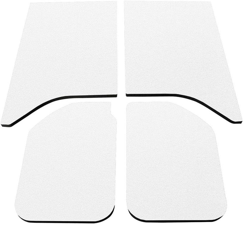 Design Engineering 050142 Boom Mat White Sound Deadening Headliner for 2-Door Jeep Wrangler JK (2011-2018) - Image 1