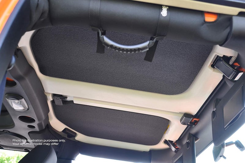 Design Engineering 050142 Boom Mat White Sound Deadening Headliner for 2-Door Jeep Wrangler JK (2011-2018) - Image 4