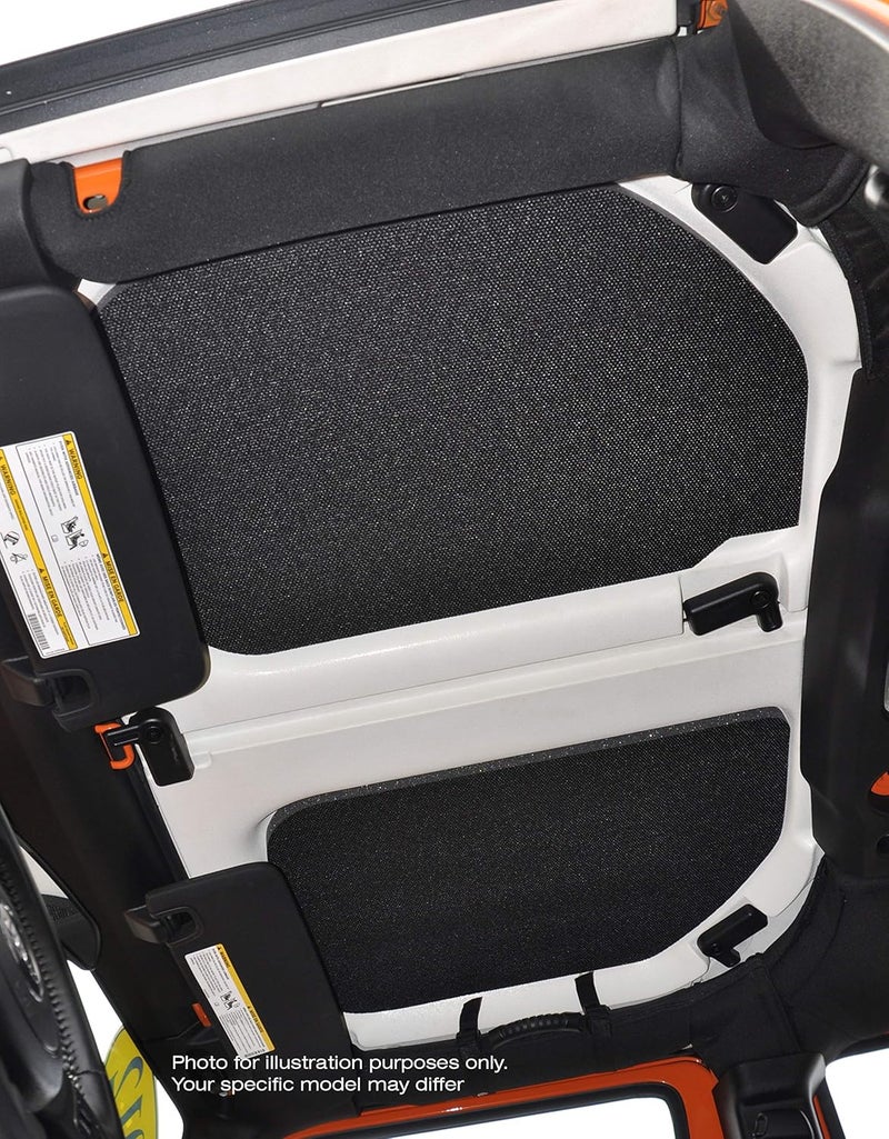 Design Engineering 050142 Boom Mat White Sound Deadening Headliner for 2-Door Jeep Wrangler JK (2011-2018) - Image 5