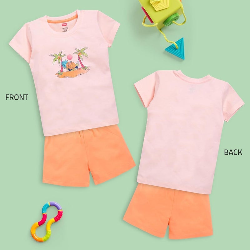 LuvLap Baby Boys Cotton T-Shirt and Shorts Set - Pack of 3 (3-6 Months) - Image 4