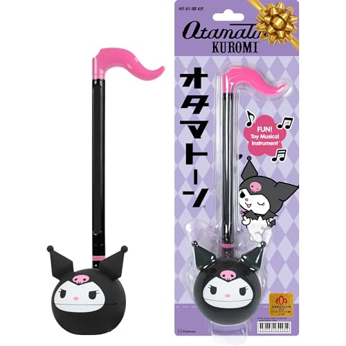 Otamatone Sanrio Kuromi Electronic Portable Music Instrument Synthesizer Toy from Japan by Maywa Denki Officially Licensed Hello Kitty and Friends English Instructions - Image 1