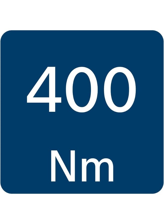 بوش شنيور بوش فك وربط لقم نص بوصه 18 فولت 400 نيوتن موديل Bosch GDS 18V-400 - Image 4