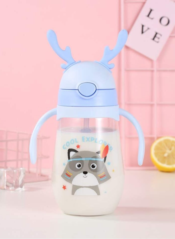 بيسبل كوب بيسبيل سترو سيبي خالي من مادة BPA لنمو صحي للفم، متنوع - 450 مل - Image 1