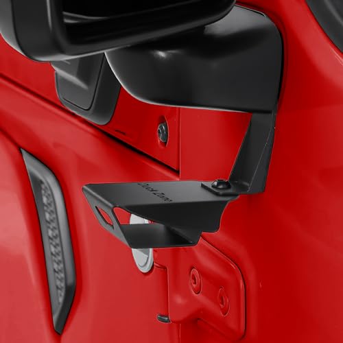 JOYTUTUS Duck Landing Pad Compatible with Wrangler JK JL Gladiator JT, 2007-2025 Wrangler Duck Holder Outside Mirrors Mount with Bottle Opener - Image 2
