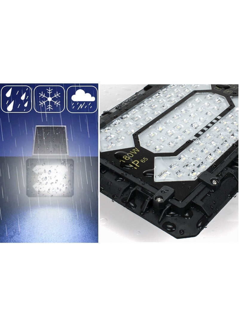 كشاف إضاءة LED يعمل بالطاقة الشمسية بقدرة 180 واط، مصمم لأغراض الأمن الخارجي وإضاءة المناظر الطبيعية. - Image 2