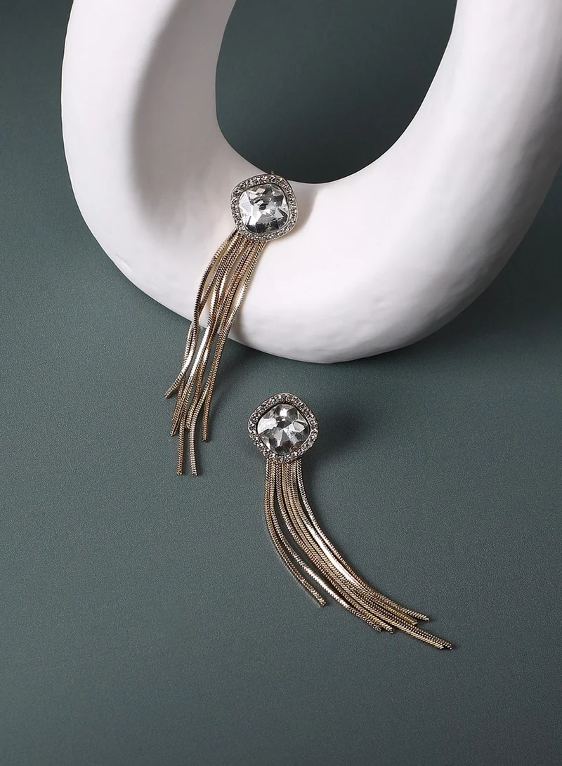 SOHI Curtain Artificial Drop Earring Jewellery