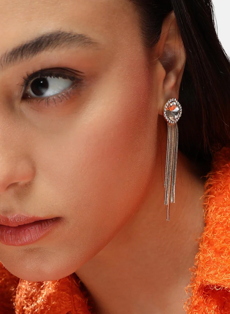 SOHI Curtain Artificial Drop Earring Jewellery