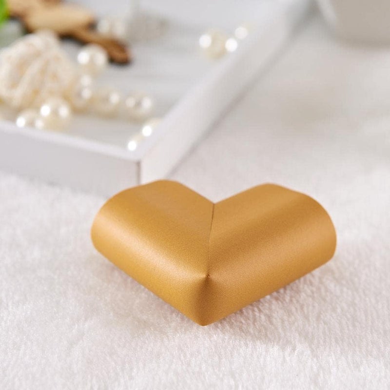 كلاراكو واقيات زوايا الطاولات الزجاجية، واقيات زوايا الأثاث تحمي الطفل من الإصابات الحادة، خشب، 55 × 55 × 8 مم - Image 2