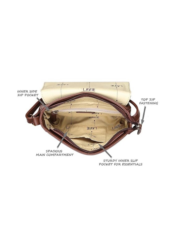 Lavie Women's Broxa Flap Over Sling Bag | Ladies Purse Handbag - Image 4