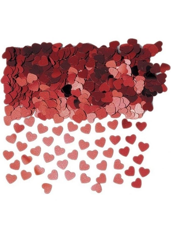 Hearts Confetti Red 14g