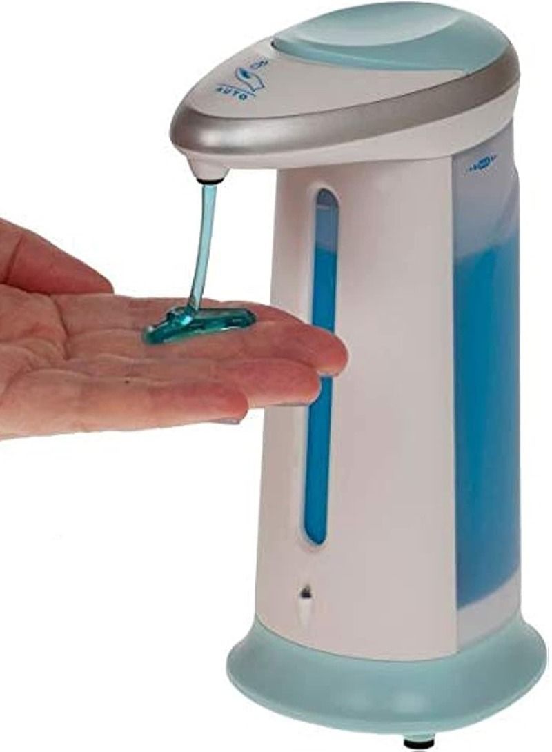 إيه جي دي عبوة توزيع صابون أوتومانيكية سحرية أبيض/أزرق - Image 2