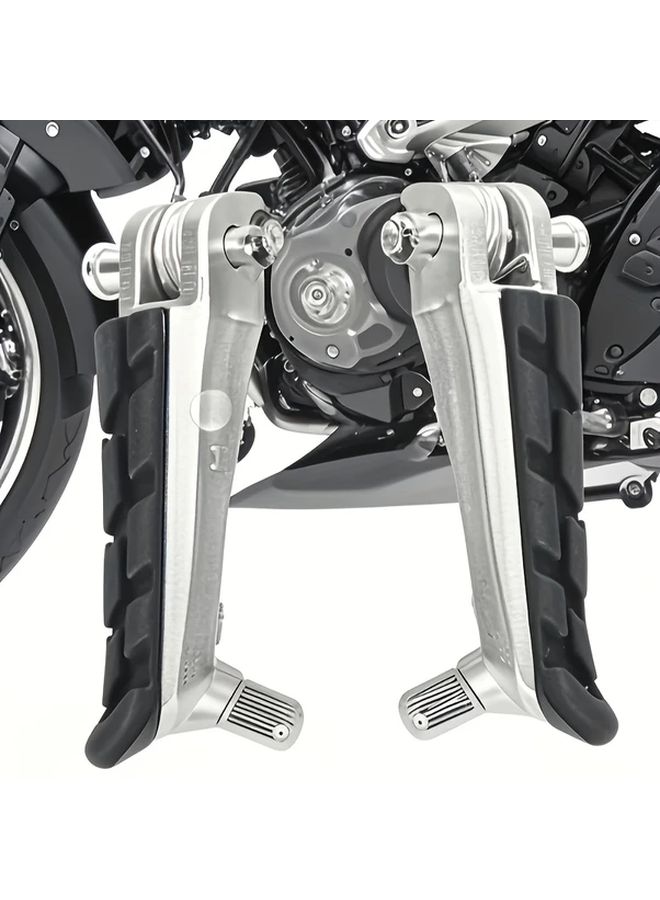 الأمامية السوداء لقدم ركوب الدراجات النارية NC750S NC700S Bumblebee 250 600 CB400 VTEC للشوارع - Image 1