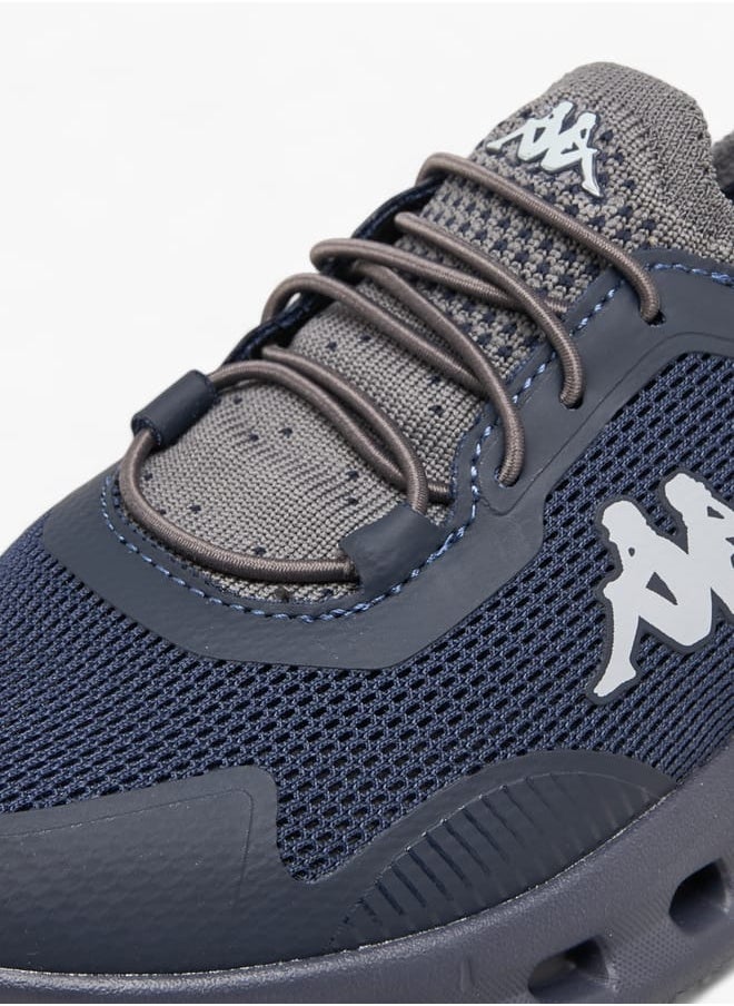 Kappa Boys Colourblock Sports Shoes With Lace-Up Closure  - Image 4