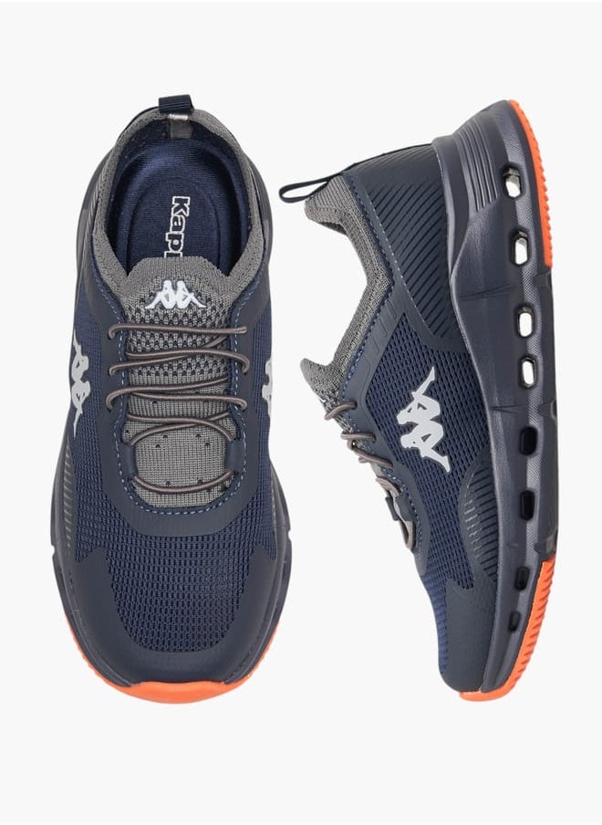 Kappa Boys Colourblock Sports Shoes With Lace-Up Closure  - Image 2
