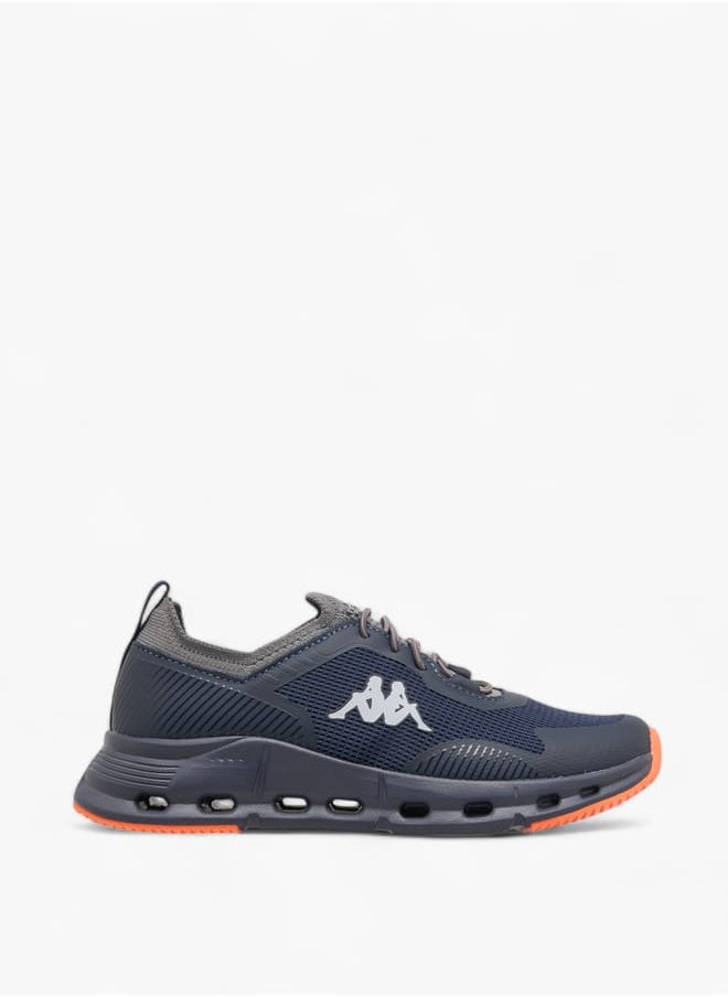 Kappa Boys Colourblock Sports Shoes With Lace-Up Closure  - Image 3