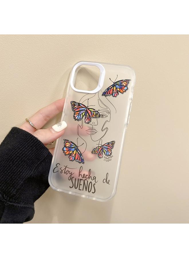 S-TOP Case For iPhone XR Colorful Painting TPU + PC Phone Case - Image 4
